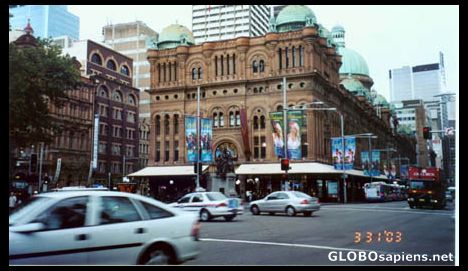 Postcard Victoria Shopping Mall