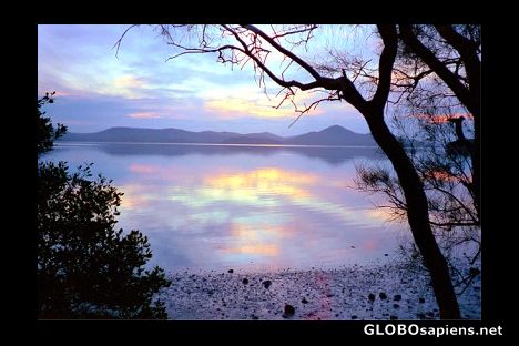 Postcard Great Lakes district, New South Wales
