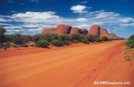 Postcard The Olgas