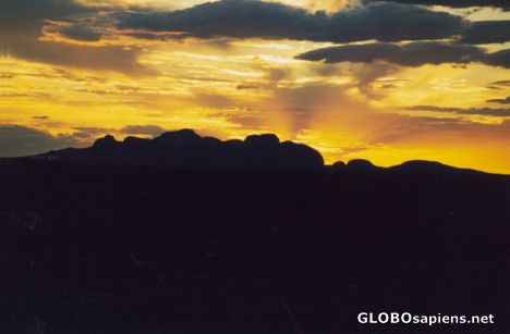 Postcard The Olgas
