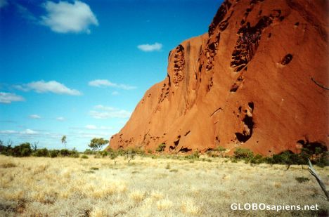 Postcard Ayers Rock