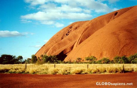 Postcard Ayers Rock