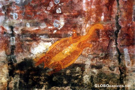 Postcard Cave Painting