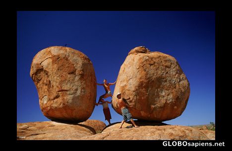 Postcard Devil’s Marbles Conservation Reserve