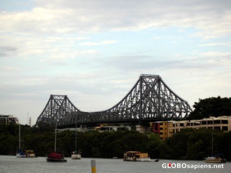 Postcard Brisbane Bridge
