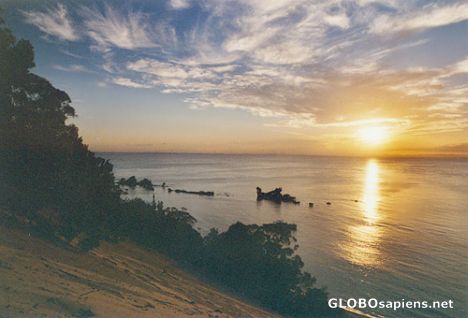 Postcard Moreton Island