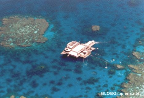 Postcard the Great Barrier Reef