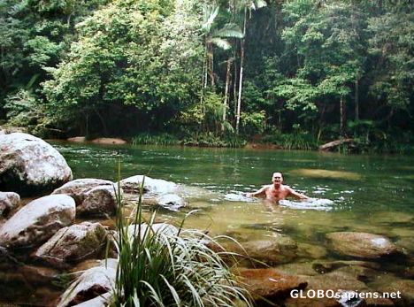 Postcard mosman gorge just outside port douglas