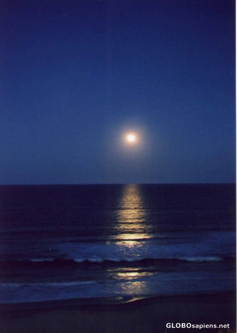 Postcard Full moon