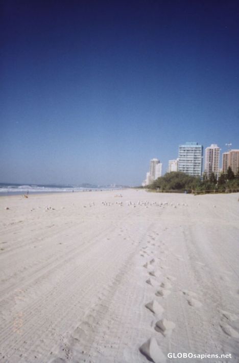 Postcard Beach at Surfers Paradise, Goldcoast