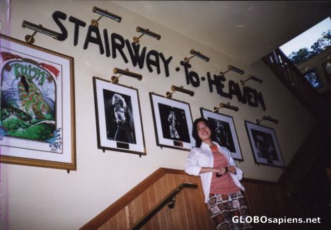 Postcard Inside Hardrock Cafe