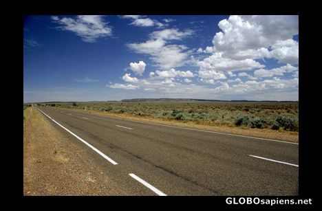 Postcard endless highway