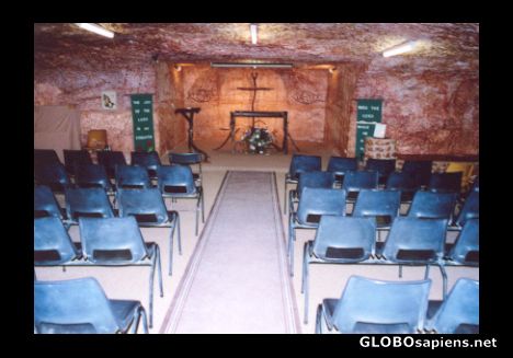 Postcard Dug out Church