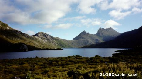 Postcard On our way to cradle mountain