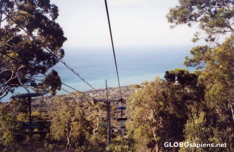 Postcard Arthurs Seat Chairlift