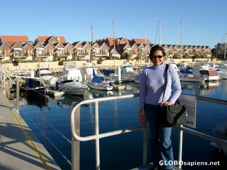 Postcard Marina adjoining Hilary's complex