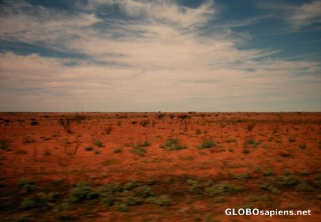 Postcard Rotes Land