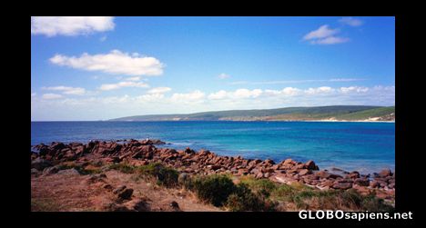 Postcard Beautiful sea at the south western tip of OZ
