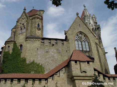 Postcard Fantasy Castle in Lower Austria.