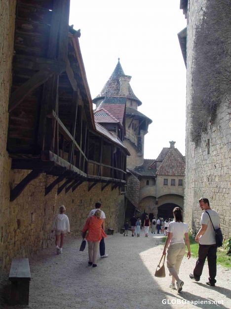 Postcard Kurezenstein Schloss eingang