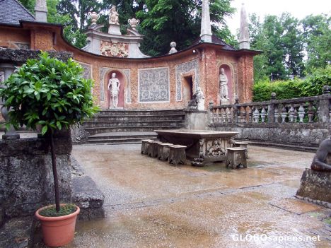 Trick Fountains, Hellbrunn Palace