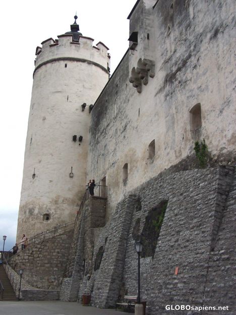 Postcard The Schmeid Tower of the Hohensalzburg Fortress
