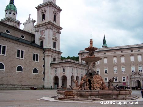 Postcard The Residenzplatz