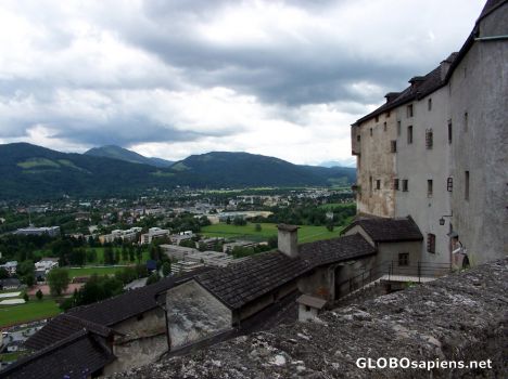 Postcard View from the Nonnberg Bastion