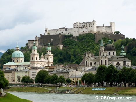 Postcard Hohensalzburg Fortress