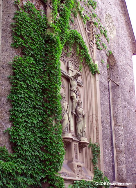 Postcard Details of St Blaise\'s Front Church
