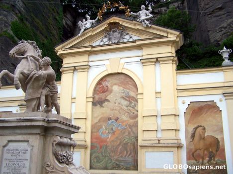 Postcard The Horse Pond (North Facade of Festpielhaus)