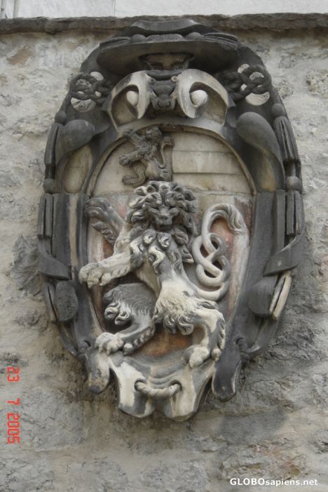 Postcard emblem