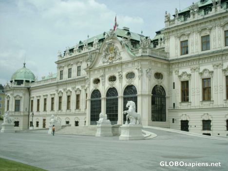 Postcard The Belvedere