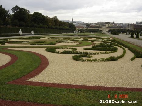 Postcard Palace Garden