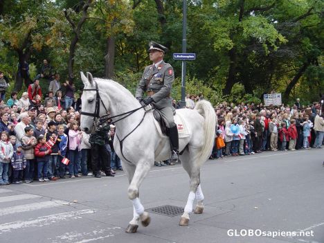 Postcard National day of Austria