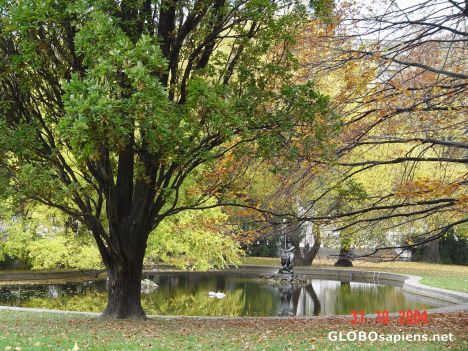 Postcard Vienna in Autum