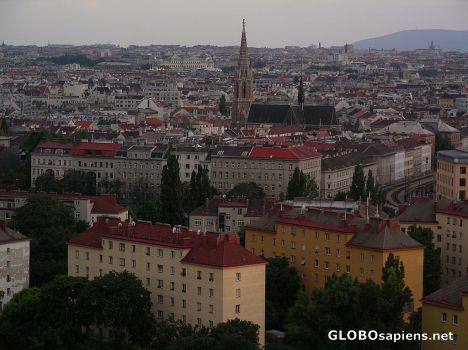 Postcard view of Vienna 01