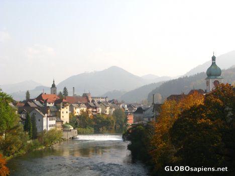 Postcard Waidhofen ad Ybbs, Austria