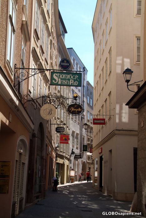 Postcard Salzburg (AT) - Judengasse