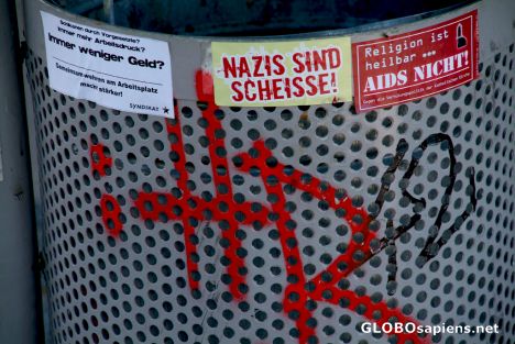 Postcard Salzburg (AT) - political statements