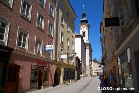Postcard Salzburg (AT) - Linzer Gasse