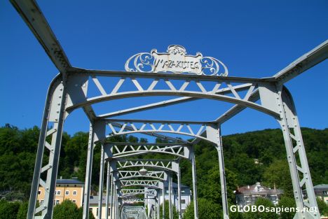 Postcard Salzburg (AT) - the Mozartsteg