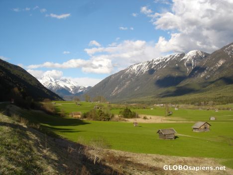 Postcard Springtime in Tirol