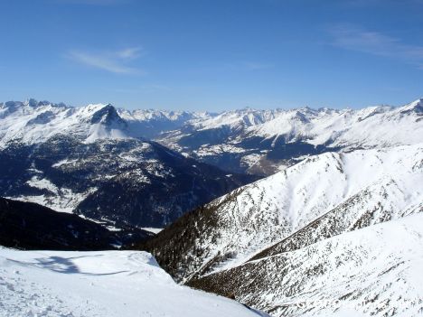 Postcard The Alps