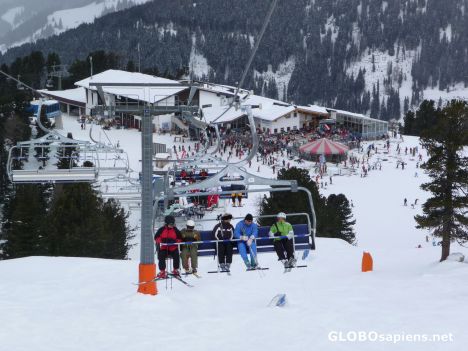 Postcard Skiarea Bergkastel