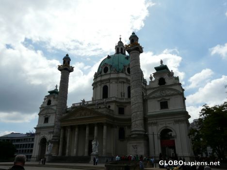 Postcard Karlskirche