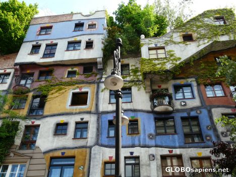 Postcard Hundertwasserhaus
