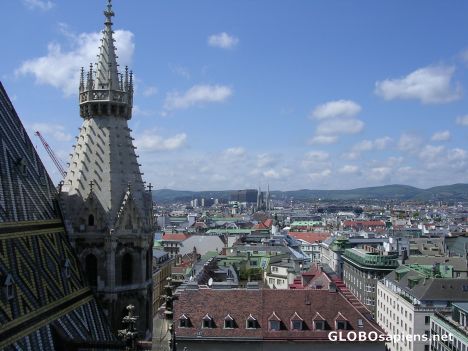 Postcard View from  St. Stephen's Cathedral