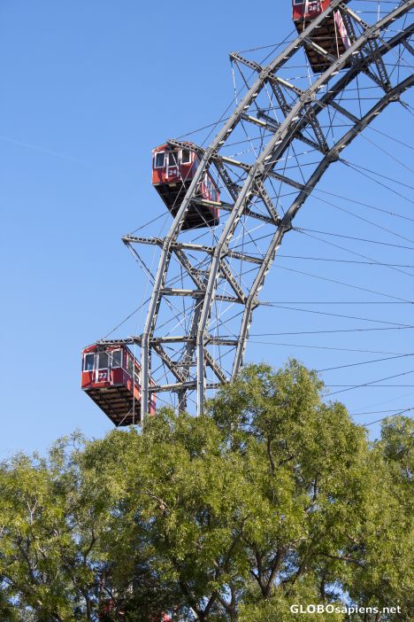 Postcard Huts in the air
