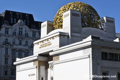 Postcard Secession building